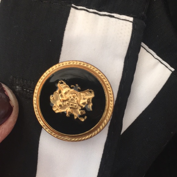 🍿VTG 80s abstract print blouse - Picture 7 of 12